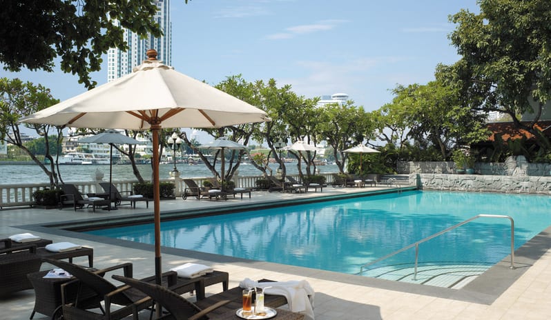 Shangri-La Bangkok-Swimming pool